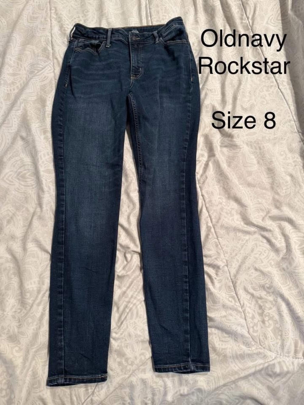 Old Navy Dark Blue Skinny Jeans - Rockstar